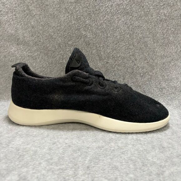 Allbirds Women's Wool Runners Running Shoes Size 9 Grey & White Low Top Sneakers - Picture 5 of 8
